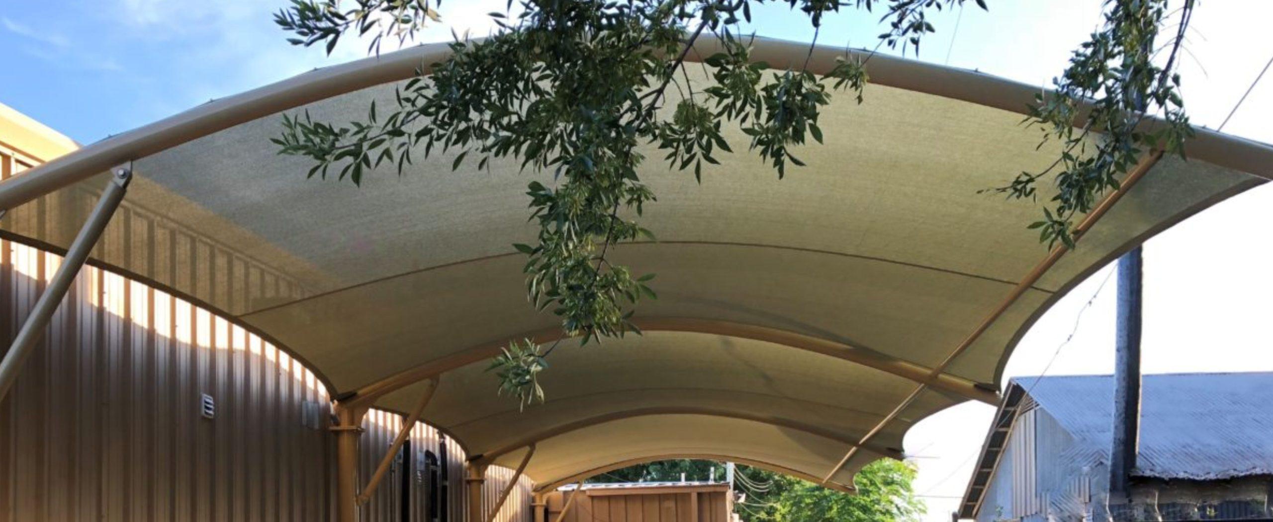 parking shade making services in uae